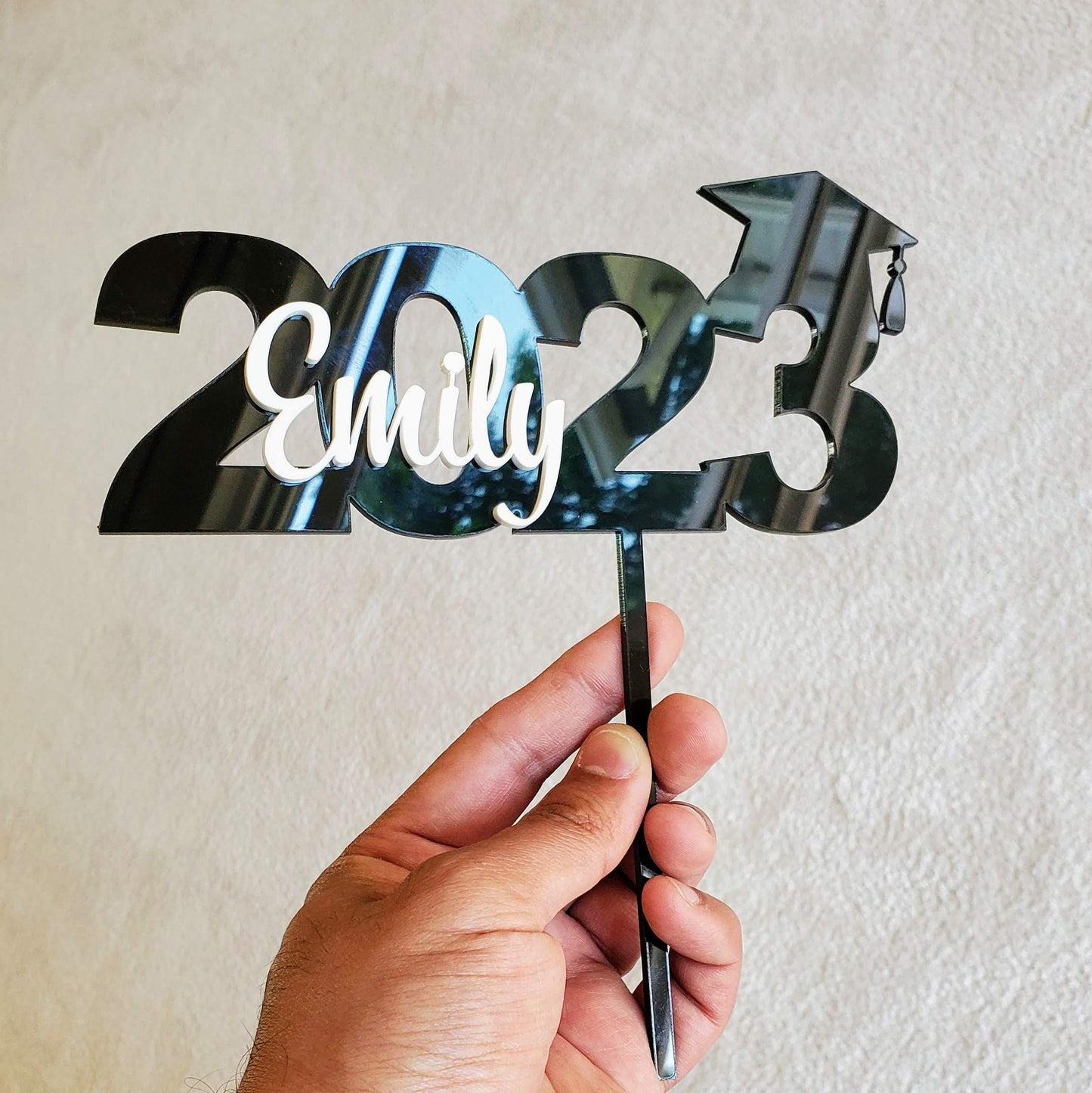 Graduation Acrylic Cake Toppers