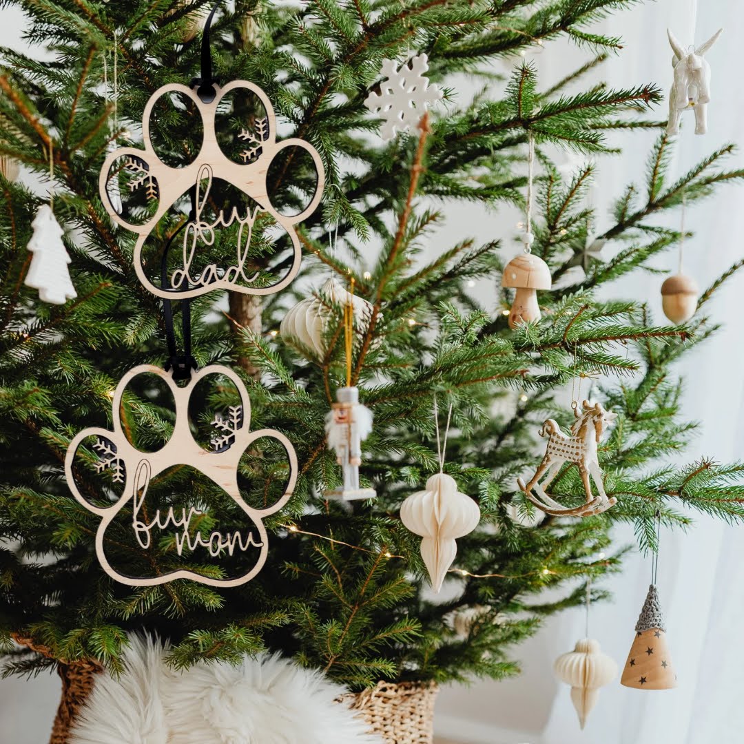 Fur Mom Fur Dad - Ornament
