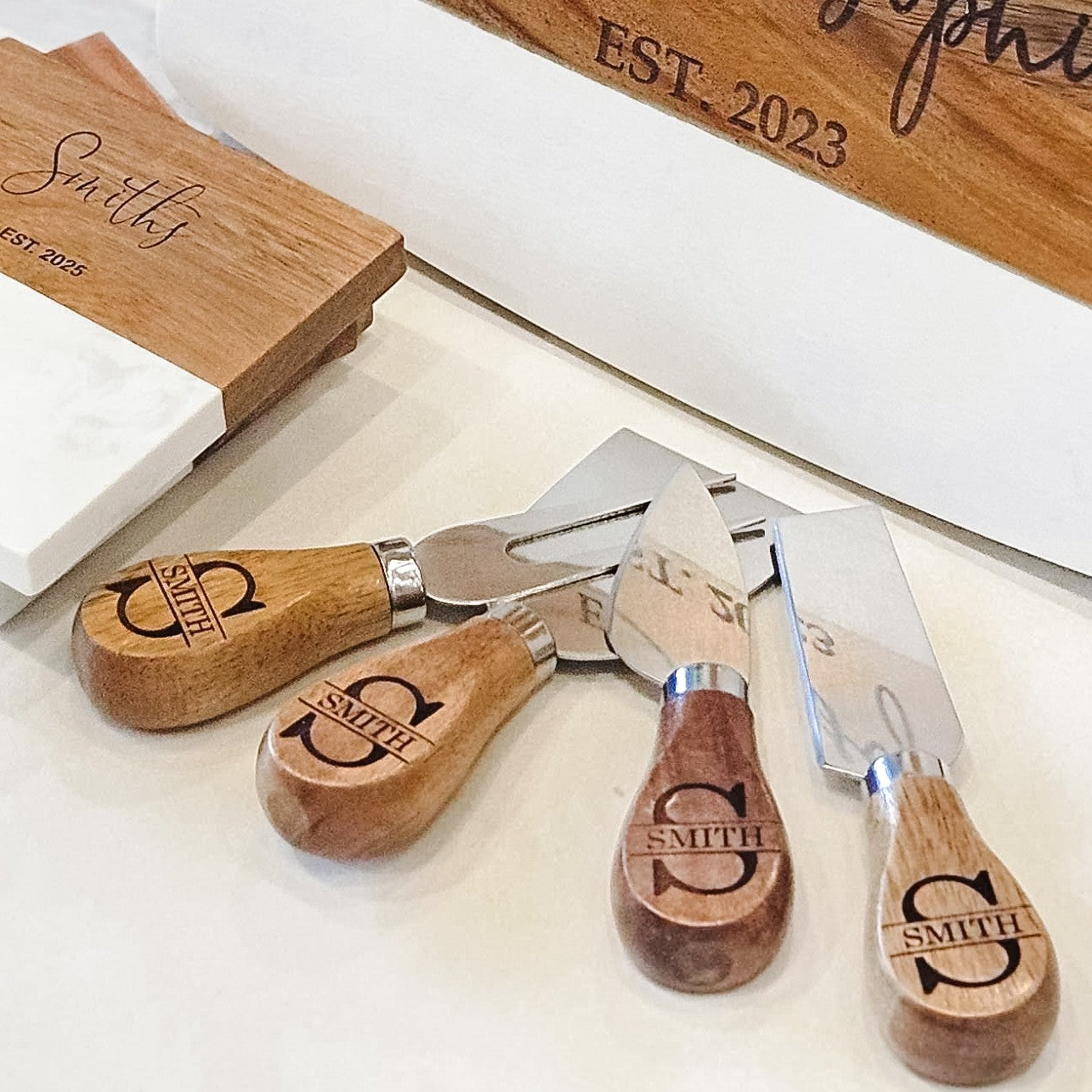 Juego de cuchillos para queso