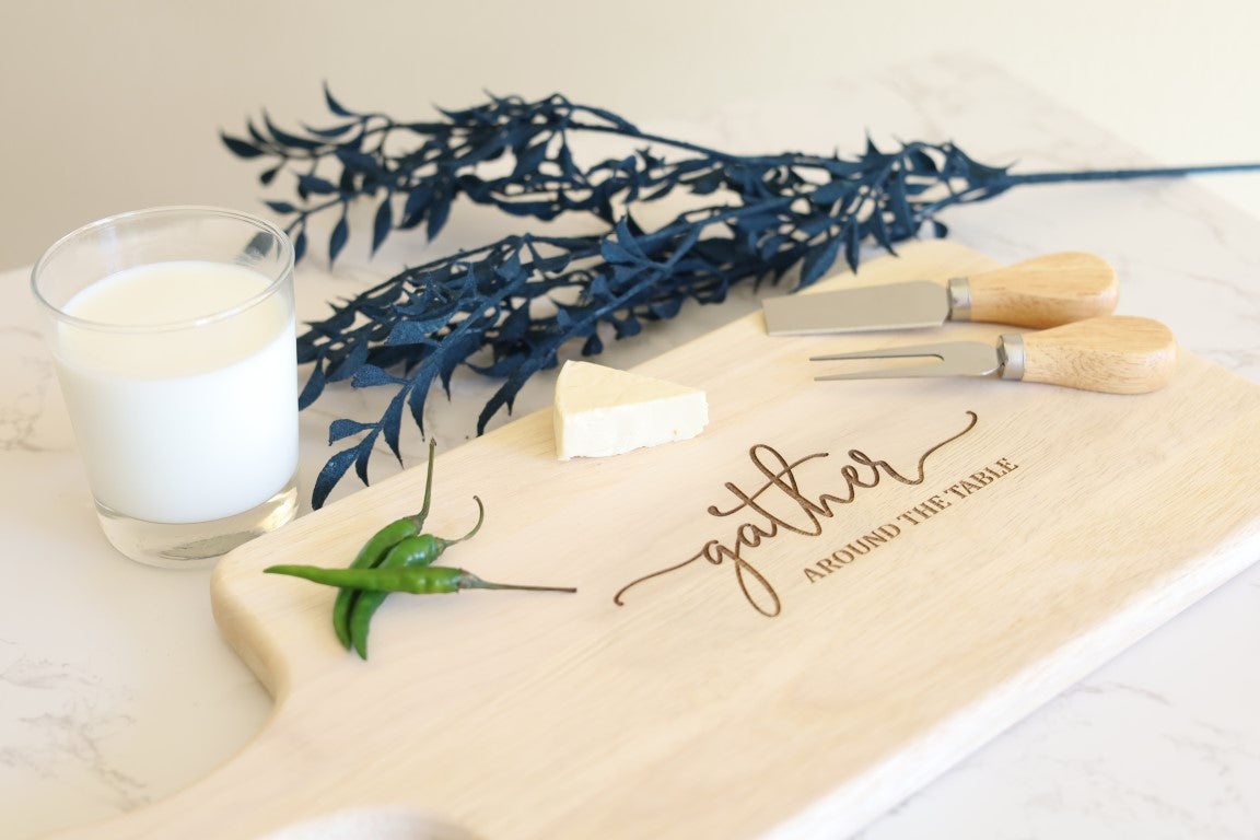 Charcuterie Wood Board - Gather Around The Table