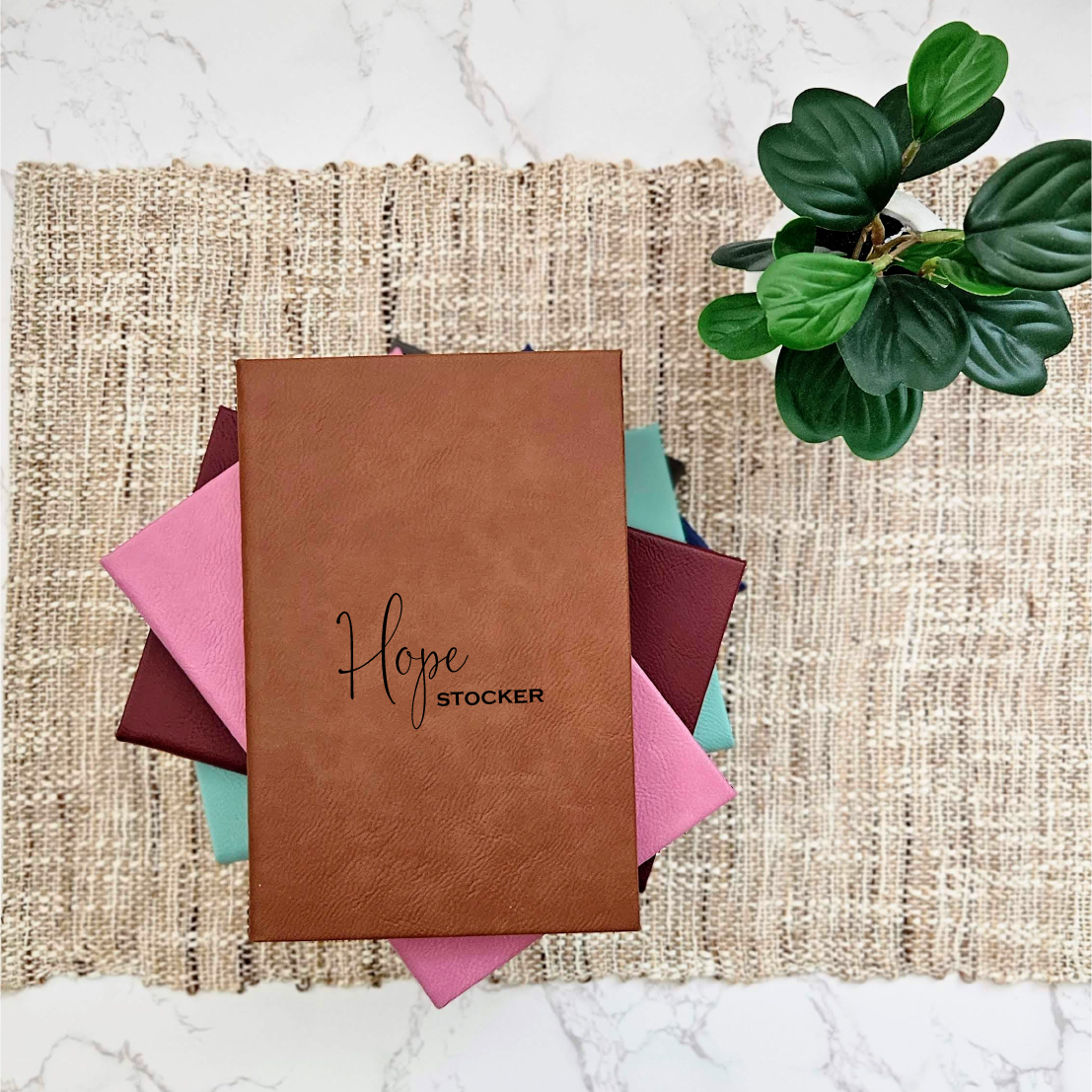 Leather Journals with Name Engraving