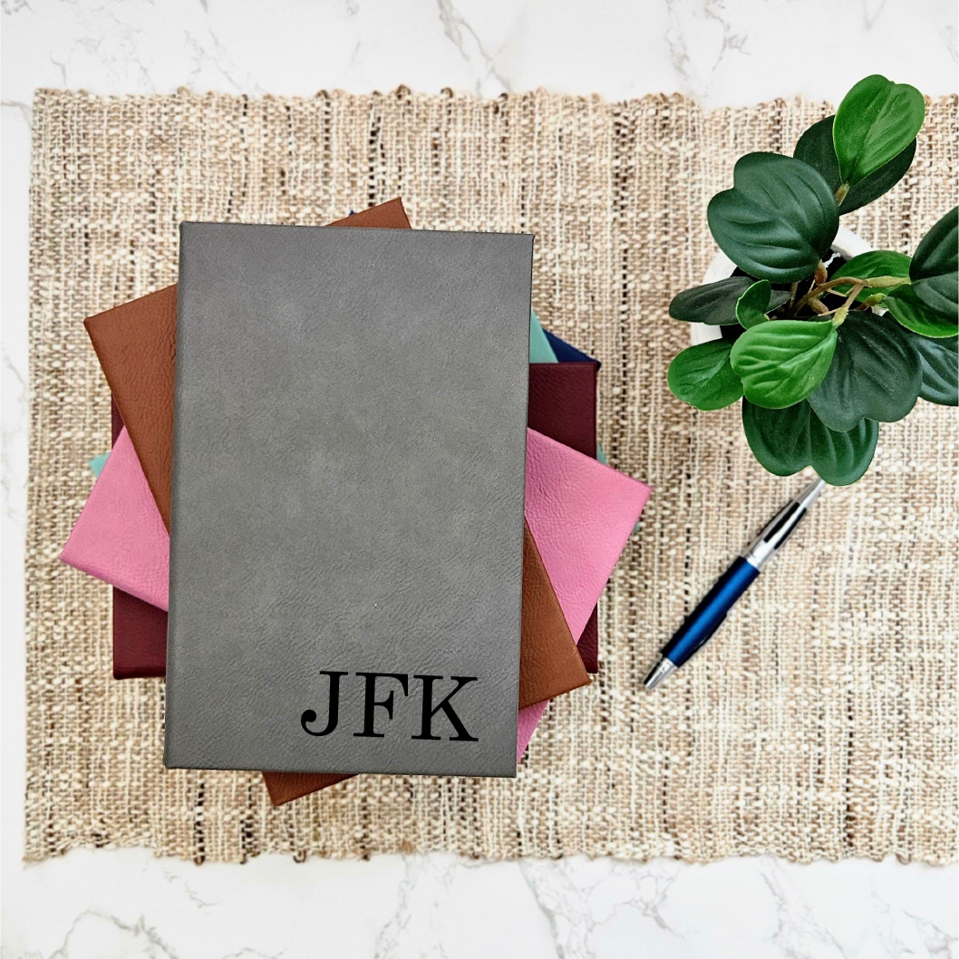 Leather Journals with Name Engraving