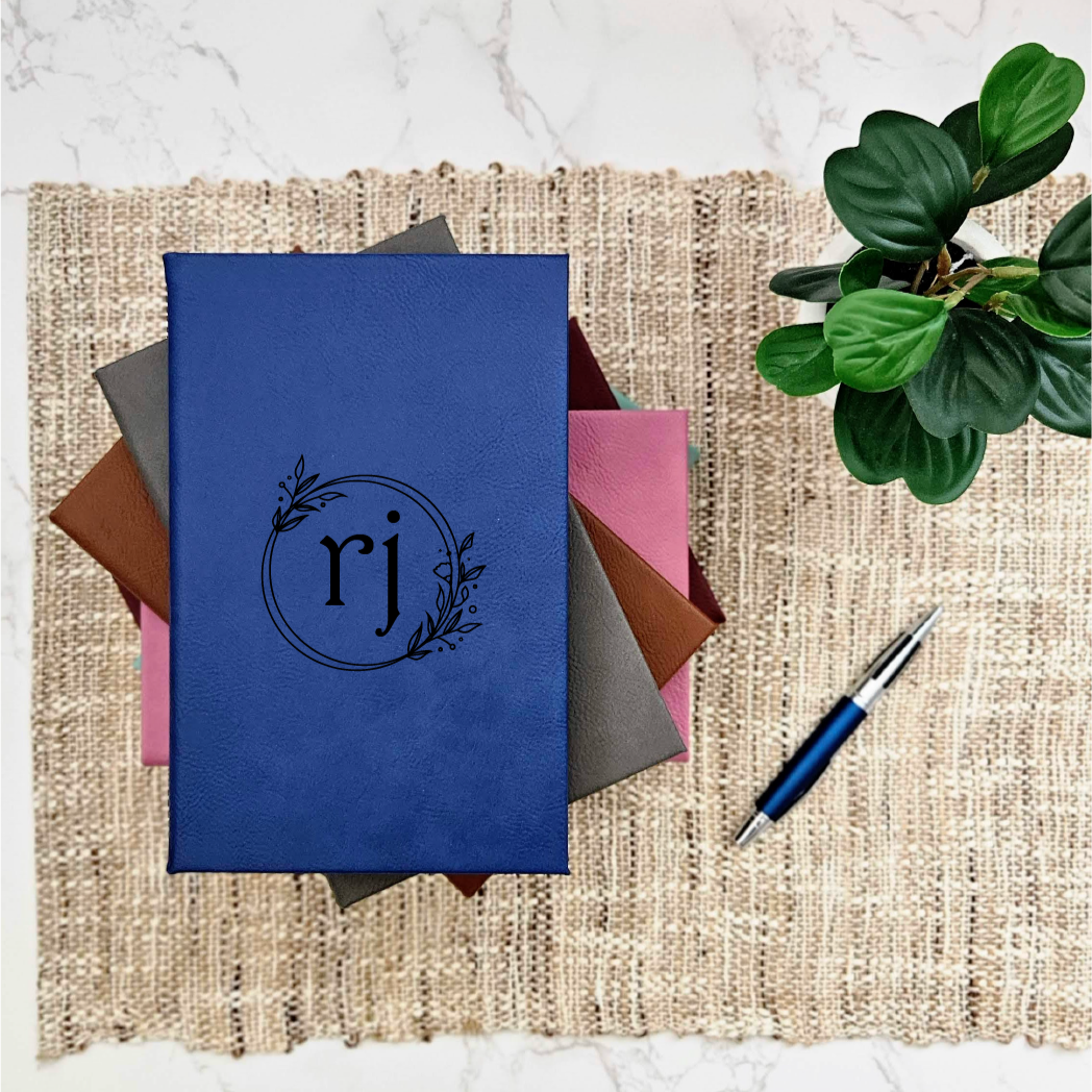 Leather Journals with Name Engraving