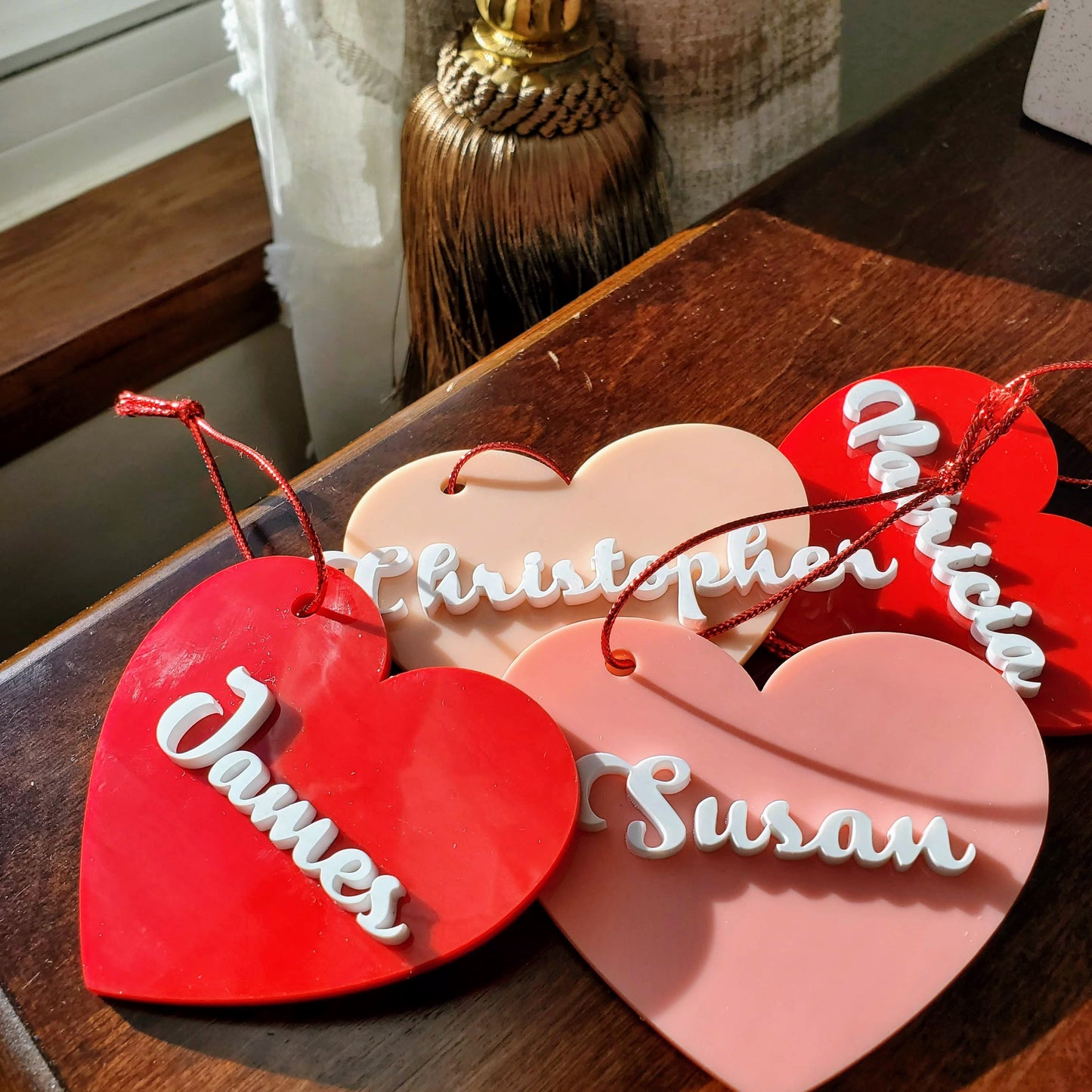 Heart Name Tags