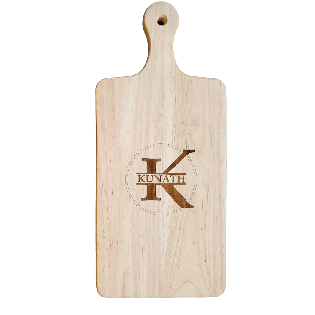 Charcuterie Wood Board - Name Monogram