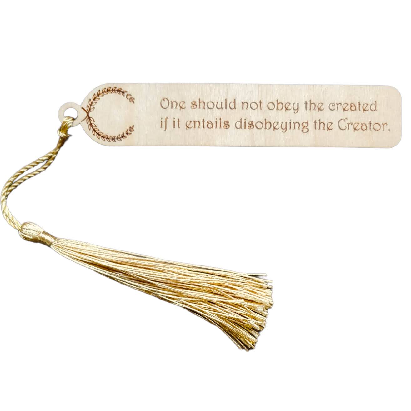 Bookmark with Quote
