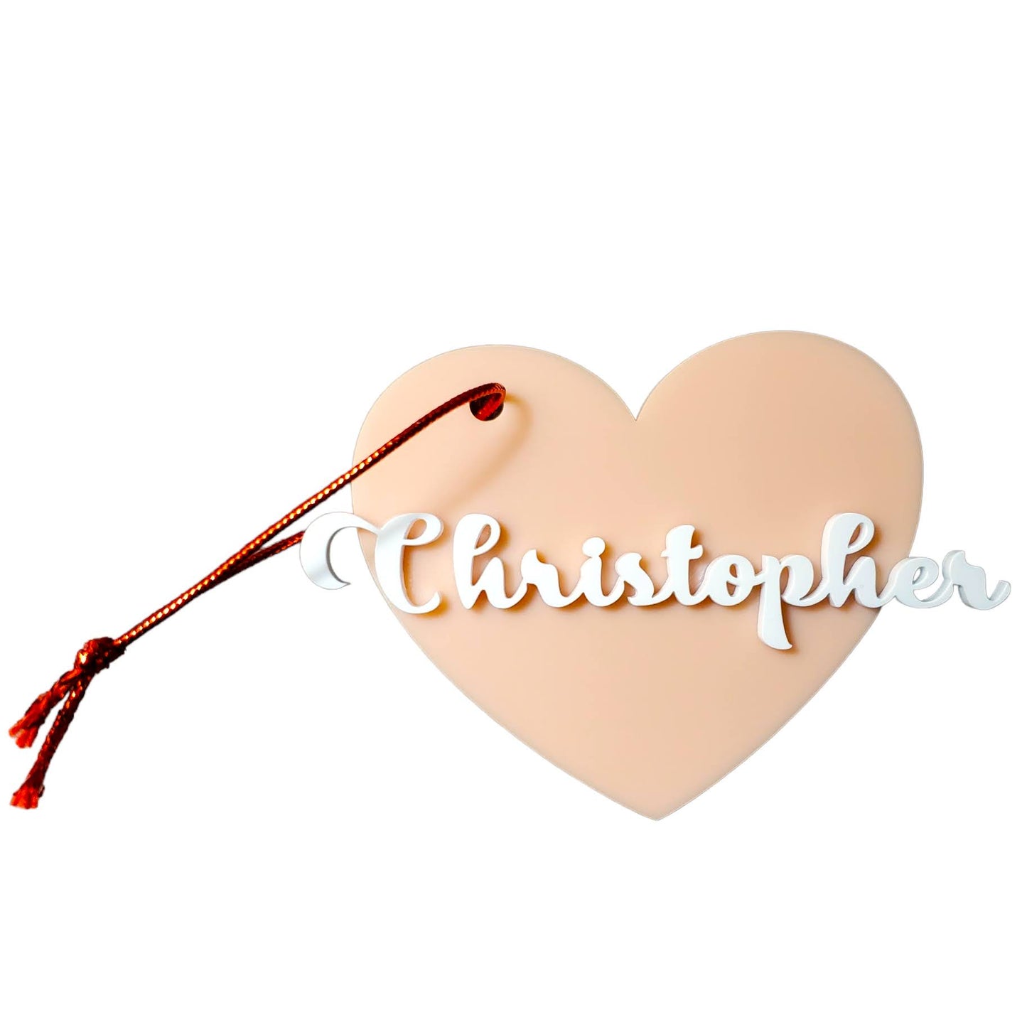 Heart Name Tags