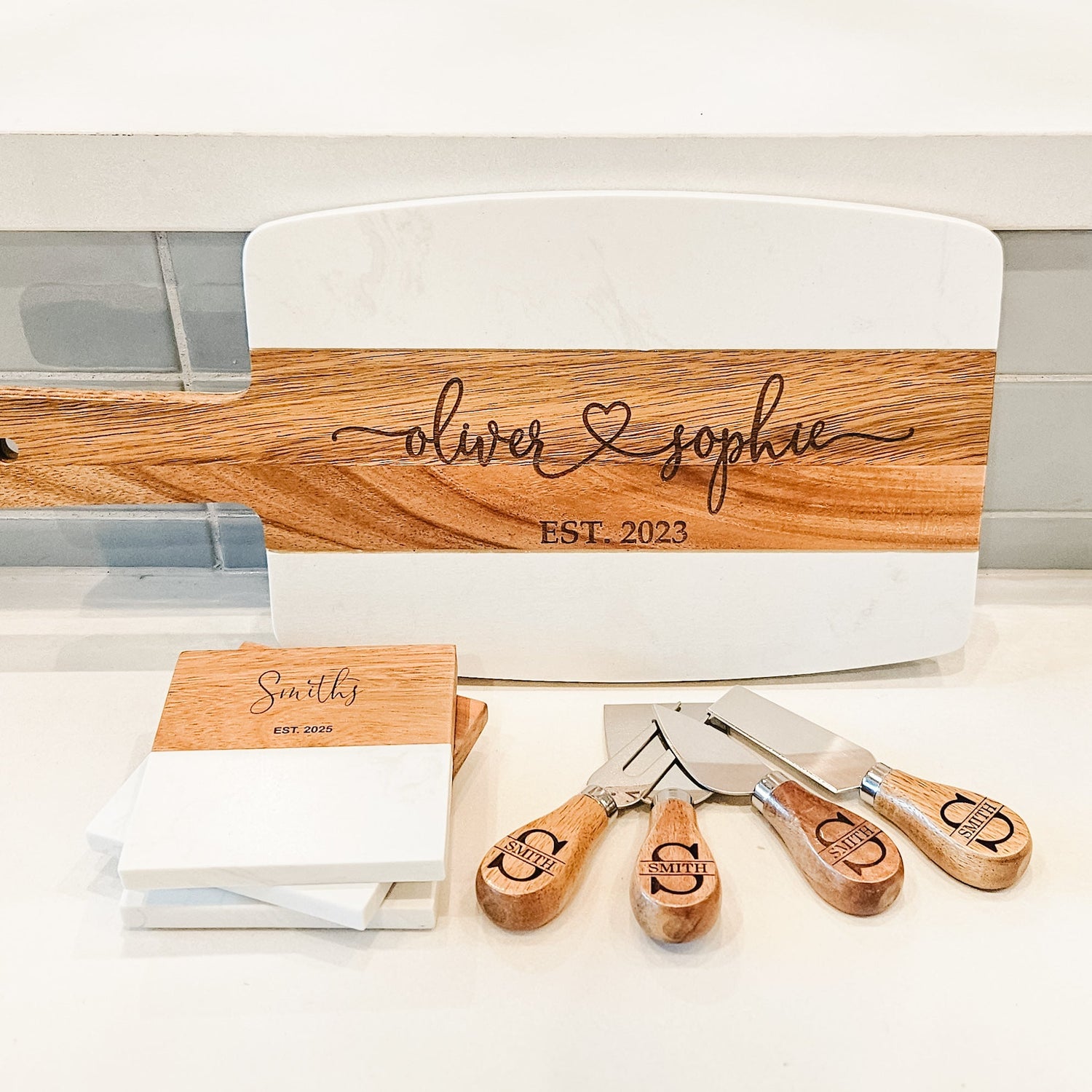 Board-Knives-Coasters Bundle