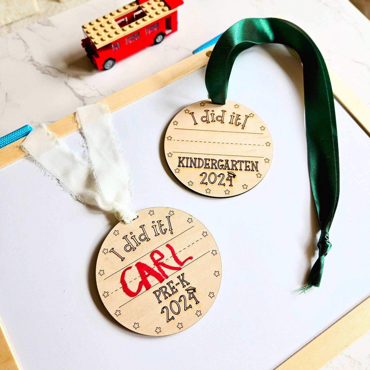 Graduation Ornament Medal | Preschool | I Did It
