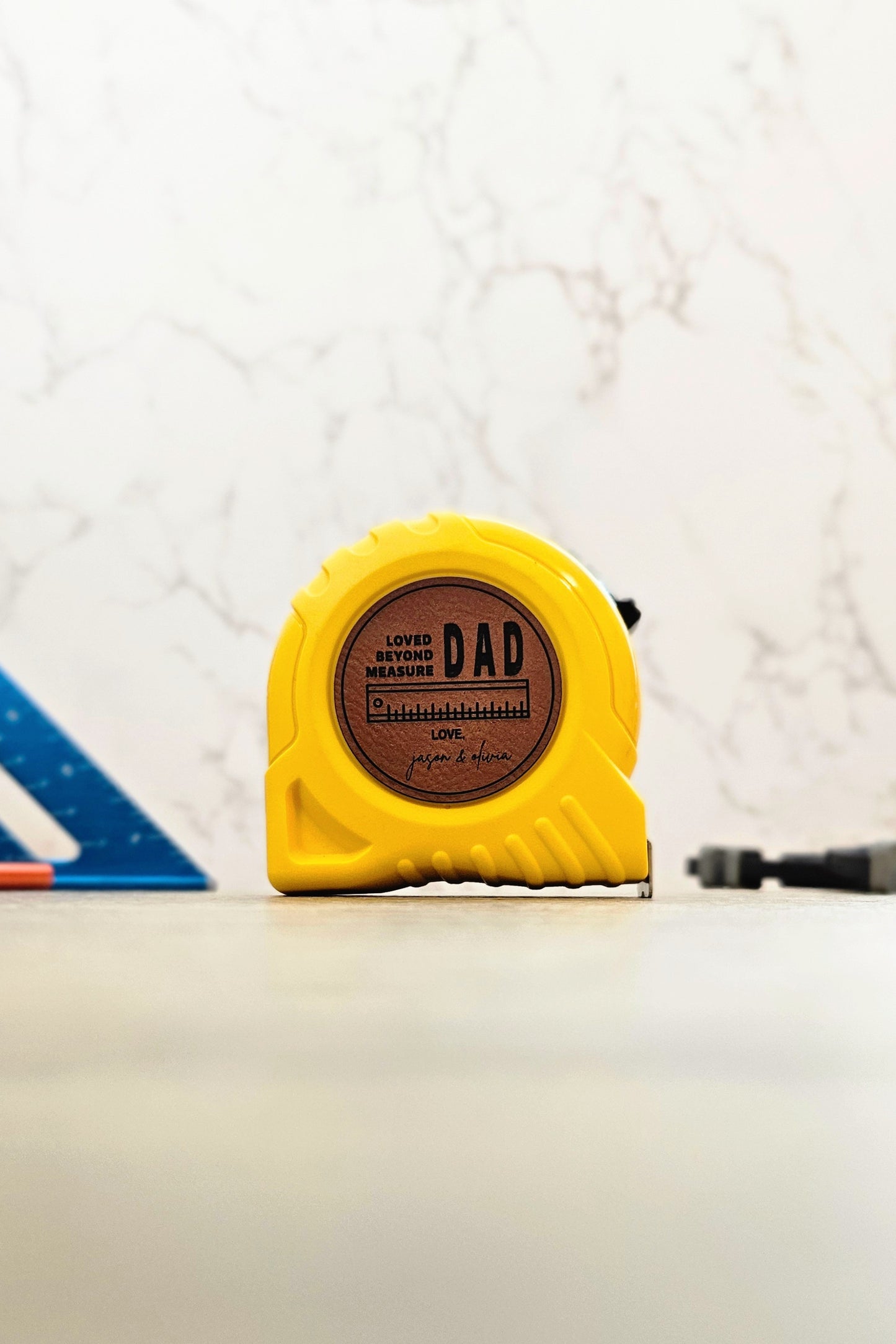 Measuring Tape Loved Beyond Measure Dad | Father's Day Construction Business Woodworkers DIYer