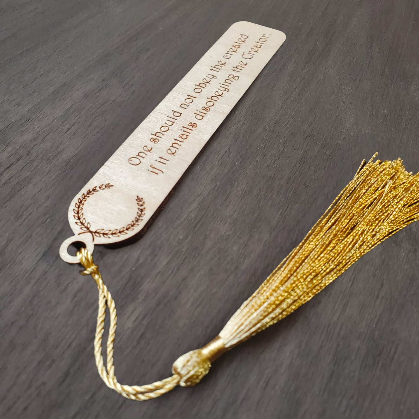 Bookmark with Quote